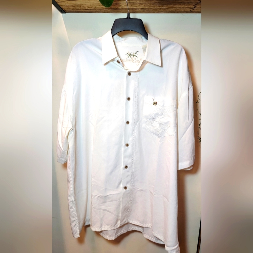 Bamboo Cay Martini White Button Down